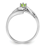14k White Gold Genuine Family Jewelry Ring - 7 / Genuine